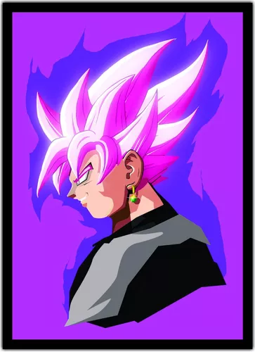 Quadro Decorativo Desenho Dragon Ball Z Goku Salas