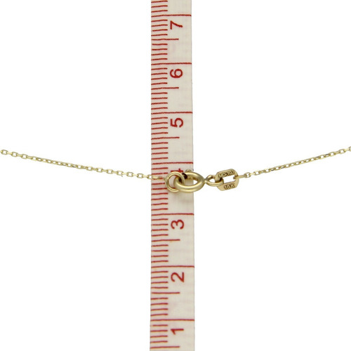 Imagen 4 de 4 de Collar De Oro Amarillo 10k, Motivo Corazón, 1.7 Gramos.