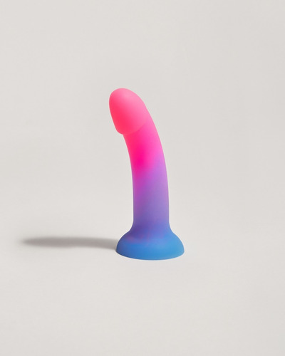 Dildo Consolador Con Ventosa Meibi Glou Silicon Suave Color