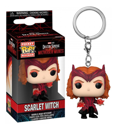 Funko Pocket Pop Scarlet Witch Llavero Original 