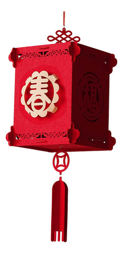 Linterna China Roja, Linterna Colgante Decorativa, Estilo B
