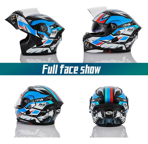 Casco Motocicleta Bluetooth Integral 3