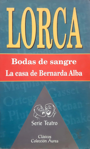 Bodas De Sangre García Lorca Serie Teatro Usado # 