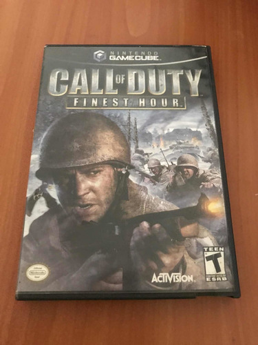 Call Of Duty Finest Hour, Juego De Game Cube .