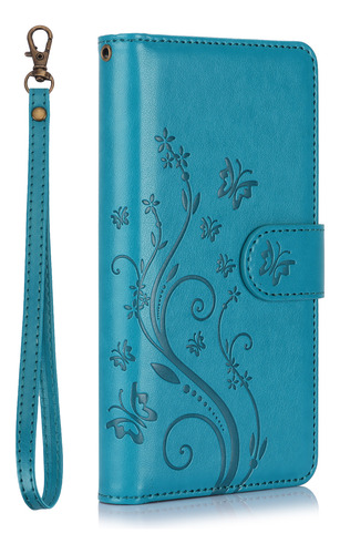 Funda Para Oppo A17 A18 A38 A3 A3 Pro A3x A57 A58 A59 A60 A77 A78 A80 Funda Tipo Cartera De Piel Sintética Con Ranuras Para Tarjetas Y Correa De Muñec
