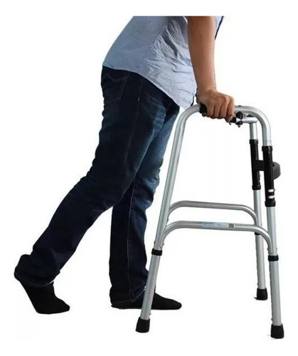Andadera Ortopedica Adulto Andador Plegable Aluminio 120 Kg