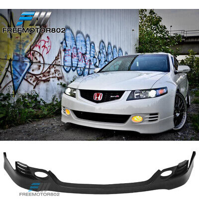 Fits 06-08 Acura Tsx Euro-r Style Front Bumper Lip Spoil Zzg