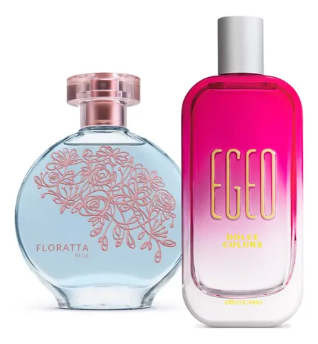 Egeo Dolce Colors Deo Colônia 90ml + Floratta My Blue Deo Colônia 75ml