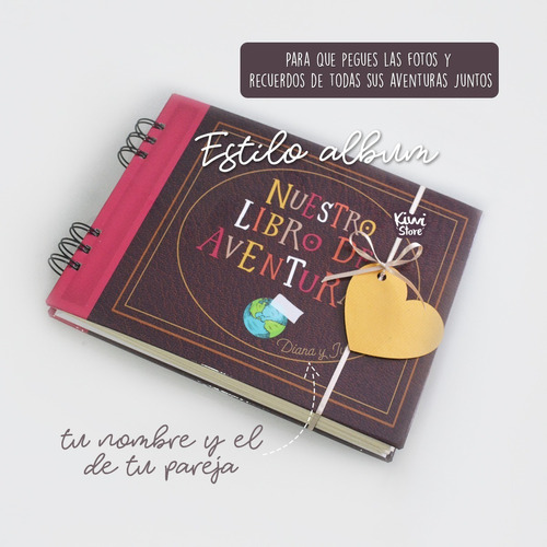 Nuestro Libro De Aventuras Up Completamente Personalizado 