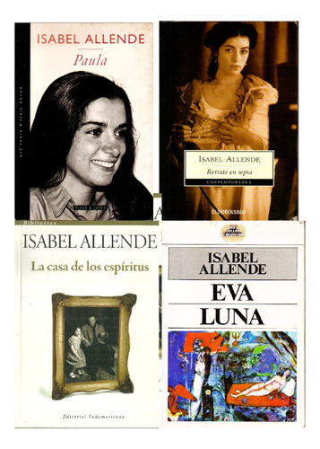 Isabel Allende Libro Retrato En Sepia Casa Espiritus Y Paula