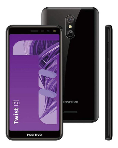 Smartphone Positivo Twist 3 S513 32gb Dual Chip 5.5 - Preto