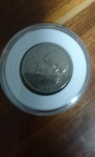 Moneda De Colección Un Peso Acabado Espejo De 1977