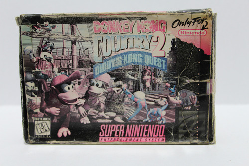 Donkey Kong Country 2 Snes Con Caja (Usado)