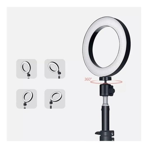 Imagen 4 de 5 de Kit De Aro De Luz Led Mas Tripode Tik Tok