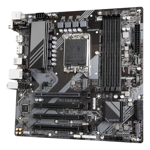 Tarjeta Madre Gigabyte B760m C Ddr5 Wifi Lga 1700 Intel