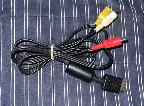 Cable Rca Original Ps2 Sony -ps1-ps2-ps3 Av