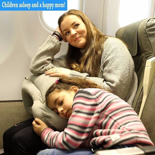 Imagen 4 de 6 de Almohada De Viaje Inflable - Cojín De Viaje Para Avión