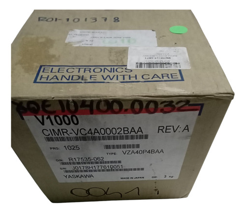 Yaskawa V1000 Cimr-vc4a0002baa Variador De Frecuencia