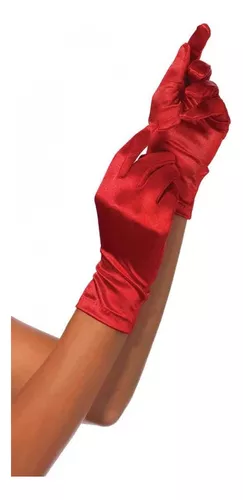 Leg Avenue - Guantes de moto sin dedos para mujer