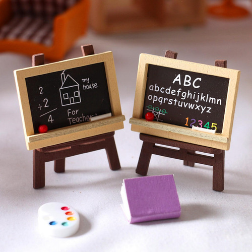 Mini Caballete 1/12 Para Tarjetas De Presentación De Boda,