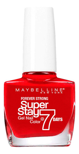 Esmalte de Uñas Maybelline New York Super Stay 7 Days Soho Red 10ml