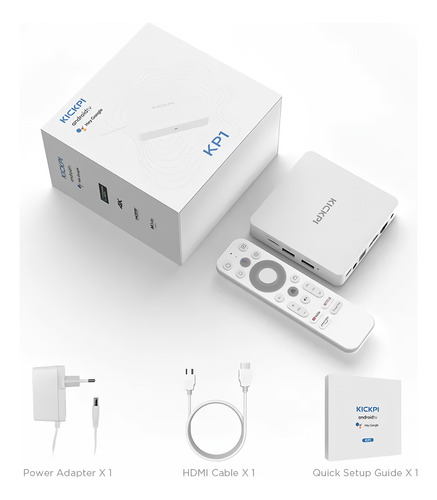 Tv Box Kp1 Certificado X Google Bluetooth 2gb/32gb