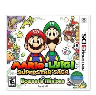 Mario And Luigi Superstar Saga + Bowsers Minions 3ds