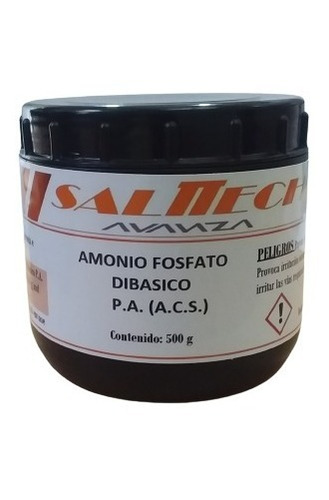 Amonio Fosfato Dibasico P.a. (a.c.s.) Por 100 G - Salttech