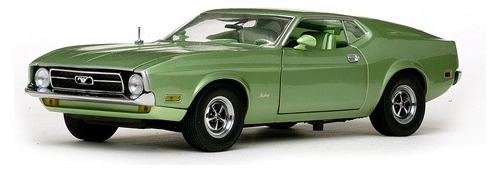 1:18, Ford, Sunstar1:18 1971 Ford Mustang Sportsroof Green