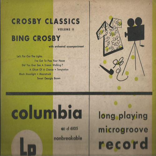 Vinilo Crosby Classics Vol 2 Bing Crosby 