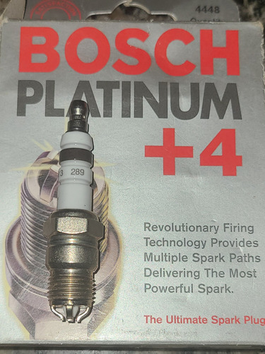 Bujia Bl15 4puntas Bosch Platinum.