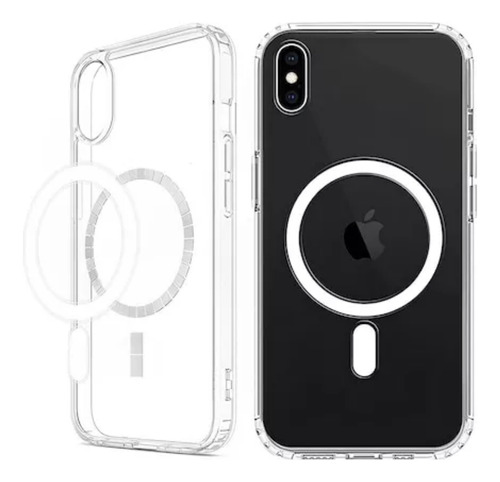 Estuche Forro Case Clear Magsafe Apple iPhone XR Somos Tiend