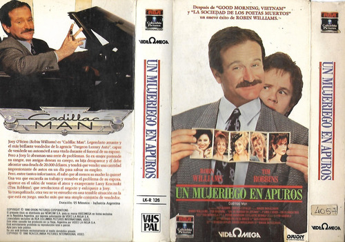 Un Mujeriego En Apuros Vhs Robin Williams Fran Drescher 1990