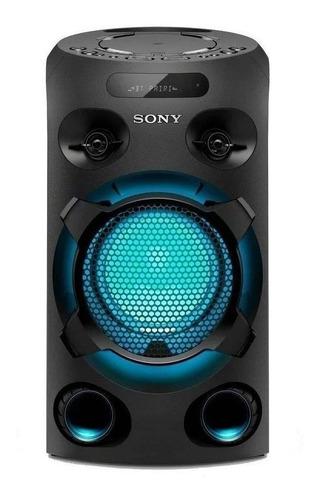 Imagen 1 de 3 de Parlante Sony MHC-V02 portátil con bluetooth negro