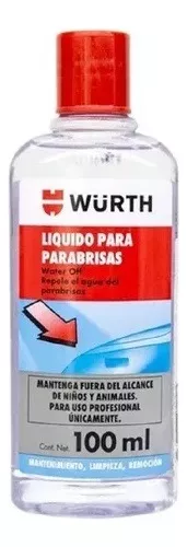 Repelente D Agua Para Parabrisas (water Off)wurth / 6 Piezas