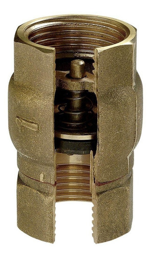 Válvula de retención vertical metálica Metrox 1.1/2