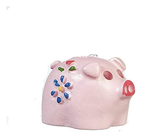 Casa Para Muñecas Y Muñecos, Hucha De Cerdito Miniatura