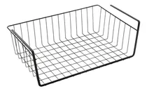 Comprar Canasto Cesto Organizador Bajo Estante Colgante Grande Negro