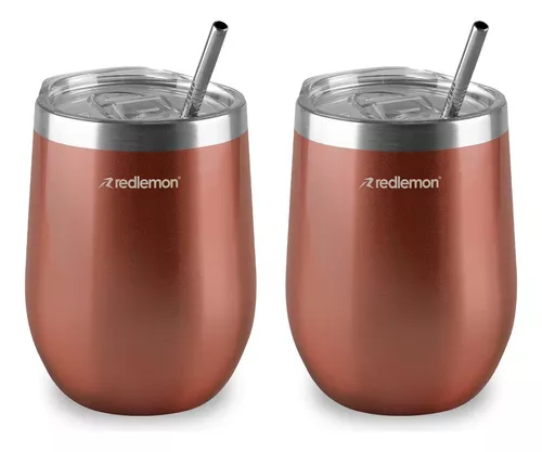 Vaso Térmico Redlemon Termos para Café Vino Cerveza Acero