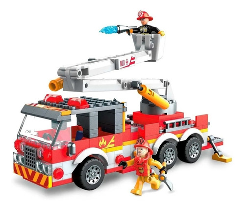 Mega Construx Ciudad Camión De Bomberos 244 Piezas!