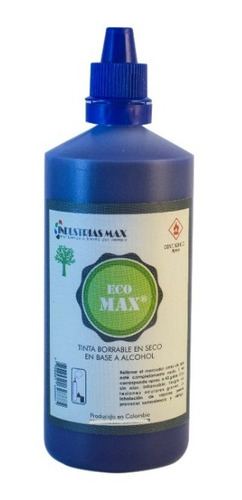 Tinta Borrable En Seco Para Marcadores Ecomax * 120ml