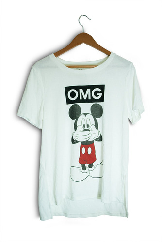Playera Camiseta Estampada Mickey Mouse 'omg'