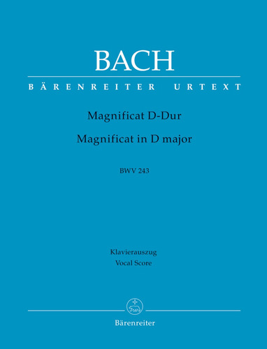 Magnificat In D Major Bwv 243 / Magnificat En Re Mayor 243.