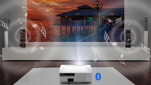 Imagen 7 de 8 de Proyector Portátil 8000 Lumenes 1080p Led Vivibright