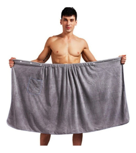 Falda De Baño For Hombre Toalla De Baño Portátil Absorbente