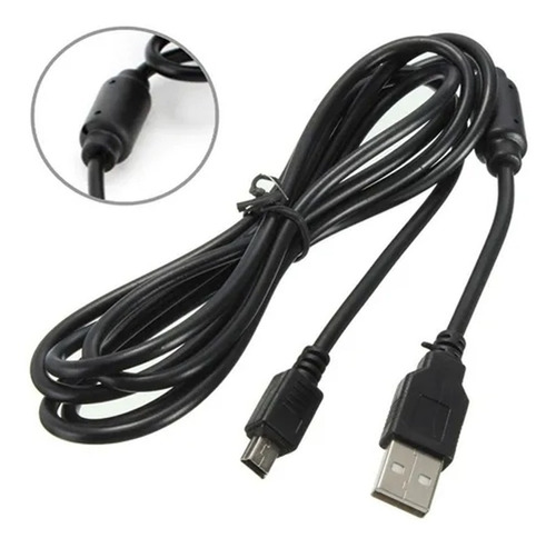 Cable Transferencia Datos Carga Usb V3 1.8m Control Ps3 Mp3 