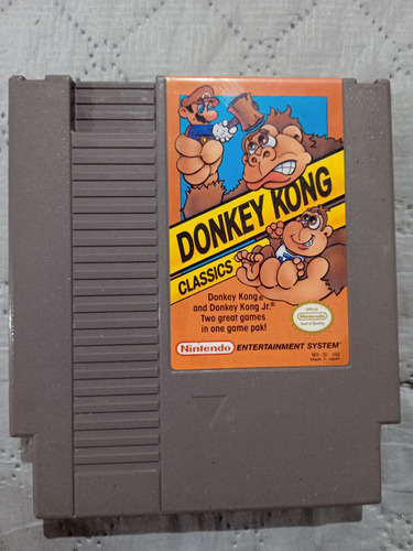 Donkey Kong Classics 2 Juegos En 1 Nintendo Nes Original 