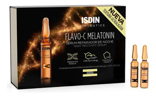 Isdinceutics Flavo-c Melatonin Serum Reparador Noche - Isdin