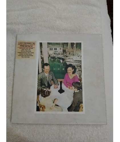 Lp Led Zeppelin Presence 1° Prensa Nacional Com Encarte. (Usado)