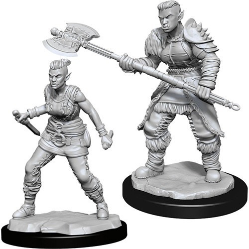 Female Orc Barbarian Nolzur's Marvelous Unpainted Miniatures